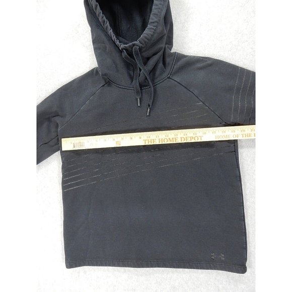 Under Armour Loose Fit Hoodie‎ Sweatshirt (Women's Small) Black - Picture 5 of 10